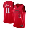 Maillot Homme Miami Heat Jaime Jaquez JR 2024-25 Nike City Edition Rouge Swingman